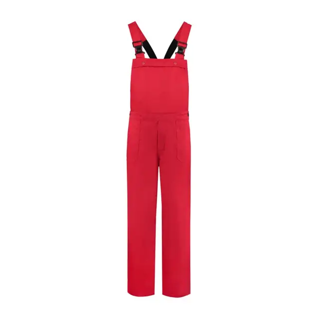 De Boer Tuinbroek Polyester/Katoen TB6535 Rood - Maat 152 Beperkt Aanbod