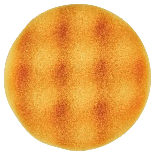 Makita Spons Gewafeld Oranje Zacht Grof 125mm Merkproduct