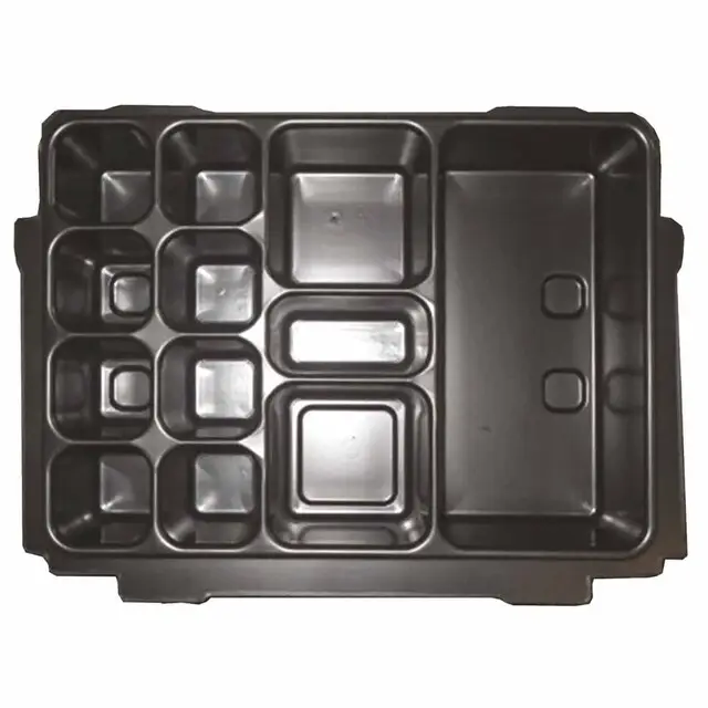 Gratis Verzending Makita Verdeelbak 12 vaks Zwart P-83674