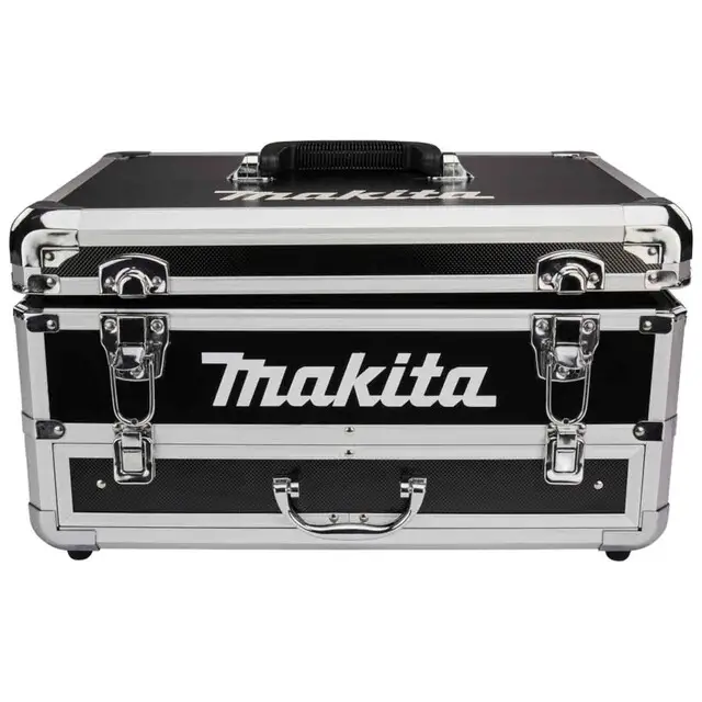 Makita Gereedschapskoffer Aluminium Zwart 196574-8 Seizoensaanbieding