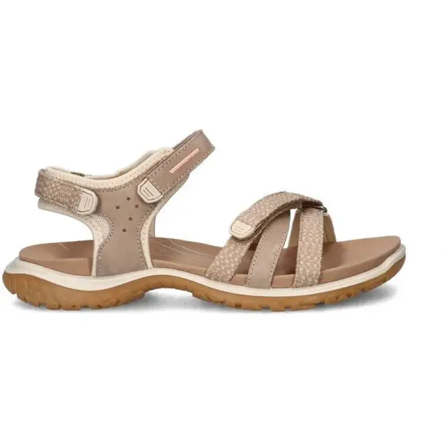 Beperkt Aanbod ECCO Offroad Roam Lea/Tex Sandalen Limestone 37