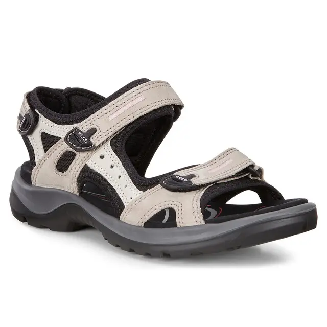 Premium Ecco Dames Sandalen Yucatan Ice White Maat 40