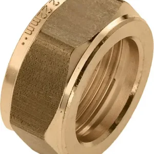 Bonfix knelkoppeling - Knelmoer - 15mm - Messing Bestseller