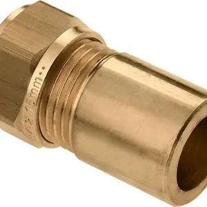 Beste Prijs Bonfix knelkoppeling - Renovatiekoppeling - 15mm x 22mm - Messing