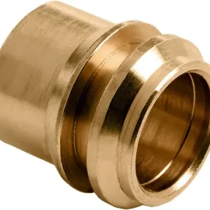 Bonfix knelkoppeling - Verloopset 1-delig / 3-delig - 35mm x 28mm - Messing Origineel