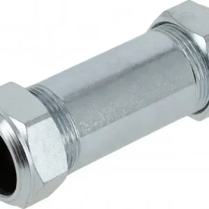 Bonfix Staalverzinkte knelfitting - Overschuifkoppeling 116 - 2 x knel - 28mm x 28mm Geld-Terug-Garantie