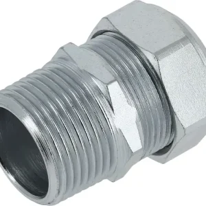 Merkproduct Bonfix Staalverzinkte knelfitting - Puntstuk 106 - buitendraad x knel - 1“ x 22mm