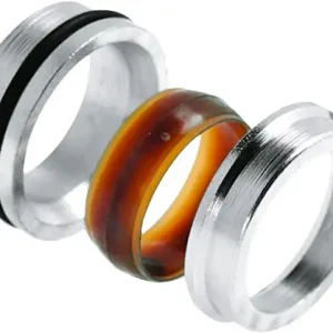 Beste Prijs Bonfix Staalverzinkte knelfitting - Verloopset 201 - 3-delig - 35mm x 22mm