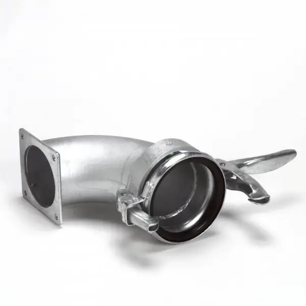 Dallai bocht 90gr M-deel x vierkantflens - type C - verzinkt - 159 mm x 6 Nu Kopen