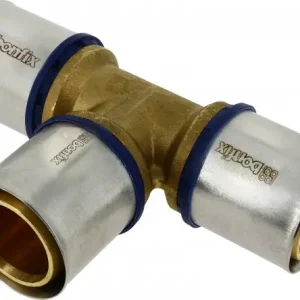 Limited Edition Bonfix Perskoppeling - 3x Alu-pers - T-koppeling - 63 x 63 x 63mm