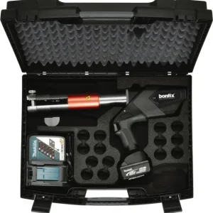 Limited Edition Bonfix - Persmachine - Large-Accu - 18V - 4,0Ah - 32kN - Machine & Accu & Lader in koffer