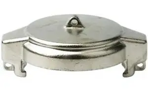 Alleen Vandaag Tankwagenkoppeling MB blindkap - RVS - DN100