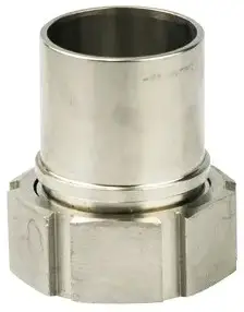 Flitsaanbieding Tankwagenkoppeling Slangtule - RVS - 63mm x 2-1/2“ binnendraad