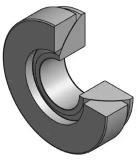 Axiaal Gewrichtslager GX30T - *GE30AW - *GX30F - 30 x 75 x 19 x 19mm Populair