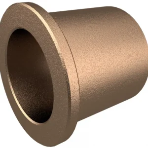 Op = Op Glijlager met flens - Lagerbus - Cilinderbus - SIB-MET - Sinterbrons - 45/55/655x35 mm