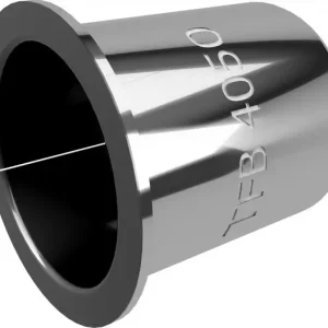 Laatste Versie Cilinderbus met flens - Lagerbus - Glijlager - TEF-MET - Staal / PTFE - 12/14/201x20 mm