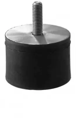 Wereldwijde Verzending Cilindrische Trillingsdemper Type D 30 x 28 - 55 Shore M8x20