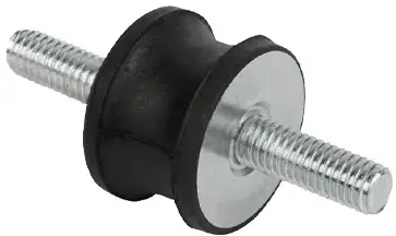 Actieprijs Cilindrische Trillingsdemper Type A/F 20/14 x 19 - 55 Shore M6x15