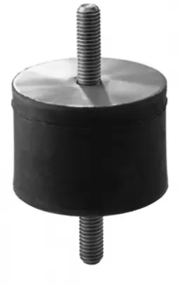 Alleen Vandaag Cilindrische Trillingsdemper Type A 15 x 20 - 55 Shore M4x14