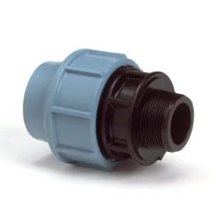 Tijdelijk Beschikbaar Puntstuk voor PE/tyleen - 16mm x 1/2“ Buitendraad - 16 bar