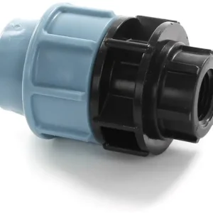 Schroefbus voor PE/tyleen - 25mm x 3/4“ binnendraad - 16 bar Beperkte Voorraad