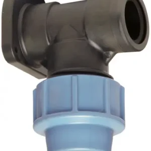 Exclusieve Aanbieding Muurplaat voor PE/tyleen - 20mm x 1/2“ binnendraad - 16 bar