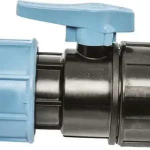 Origineel Kogelafsluiter met buitendraad voor PE/tyleen- 32mm x 1“ - 16 bar