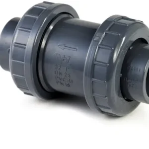 Druk PVC terugslagklep - 90mm - 10 bar Ambachtelijk