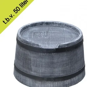 Garantia Voet voor Roto 50 liter grijs Nu Kopen