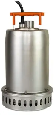 Dompelpomp - KIN pumps HKH 5T - RVS - 400 volt (Max. capaciteit 21m³/h) Wereldwijde Verzending