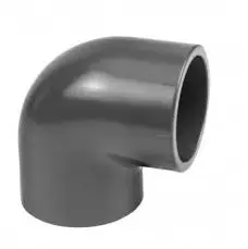 Gecertificeerd Druk PVC knie 90gr - 25mm - 16 bar