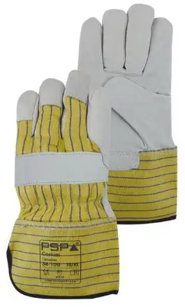 Plaats Bestelling Werkhandschoenen Corium Canadian - Geel - Maat 9/L