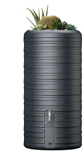 Bulkbestelling Regenton Garantia NORDIC 2in1 300 liter Grafiet C