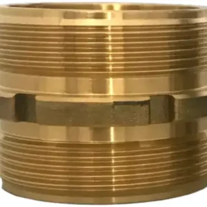 Direct Beschikbaar Tankwagenkoppeling dubbele nippel - Messing - 1-1/4