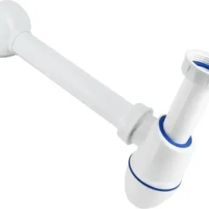 Bekersifon - muurbuis - rozet - Kunststof - 1-1/4“ x 40mm Uitverkoop