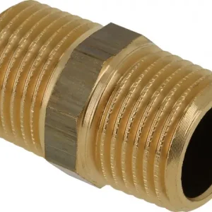 Bonfix Conische draadfitting Dubbele nippel 1/2 - 2 x conische buitendraad Origineel