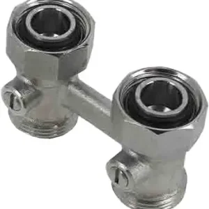 Ambachtelijk Bonfix Radiatoraansluitset Aansluitstuk vloer 3/4 - buitendraad x binnendraad