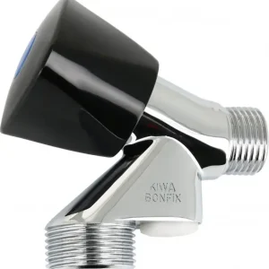 Bonfix Beluchterkraan - zonder keerklep 1/2 x 3/4 - met zwarte knop Shop Nu