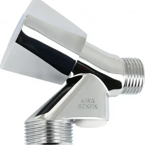 Bonfix Beluchterkraan - zonder keerklep 1/2 x 3/4 - met verchroomde knop Trendy