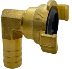 Beperkte Voorraad Geka Koppeling Haaks - Slangtule 90gr 13mm