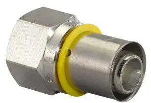 Uponor MLC-G gas koppeling - pers x binnendraad - 32mm x 1-1/4 In De Mode