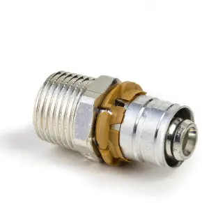 Rechtstreeks Van De Fabrikant Uponor S-Press draad koppeling - pers x buitendraad - 40mm x 1-1/2