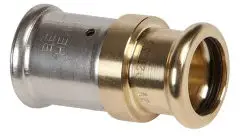 Hete Deal Henco - overgangs koppeling - pers x pers - 26mm x 22mm - messing
