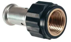 Seizoensaanbieding Henco - schroef koppeling - pers x binnendraad - 16mm x 1/2" - pvdf