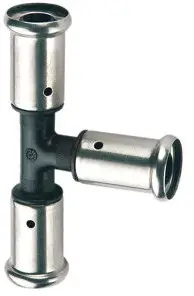 Authentiek Henco - T-stuk 90° - pers x pers x pers - 32mm x 32mm x 32mm - pvdf
