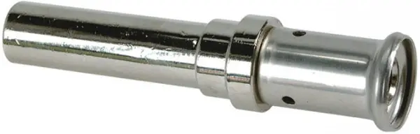 Henco - Koppeling - pers x knel - 16mm x 15mm - messing vernikkeld Wereldwijde Verzending