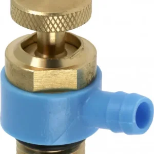 Nu Kopen Bonfix Stopkraan in kogeluitvoering Aftapper voor EA kranen 1/4 - met geïntergreerde O-ring - 1 x buitendraad