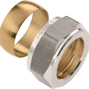 Bonfix Knelring en knelmoer 18 mm - voor vorstvrije buitenkraan - type 71605 / 71615 Gratis Verzending