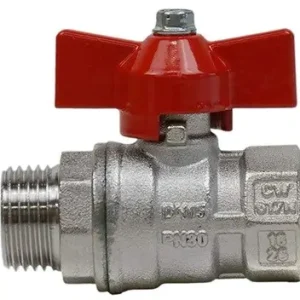 Weekendaanbieding Kogelkraan Vlinder - 1/2" Bu x Bi