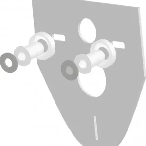 Superprijs Bonfix Wandcloset isolatieset Wandcloset isolatieset - standaard standaard - wandcloset / wandbidet